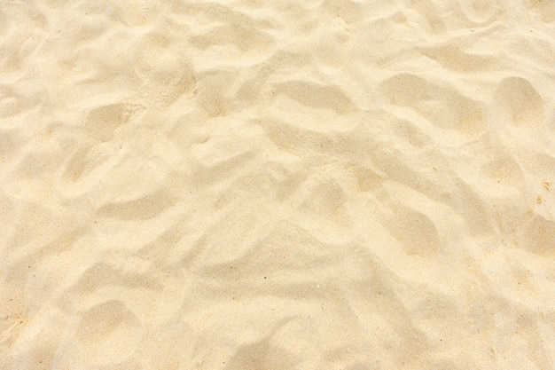 Fine beach sand in the summer sun