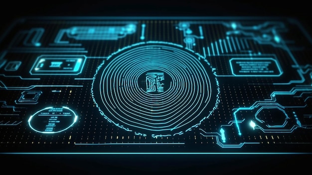 Fingerprintbased biometric identification Generative AI method for recognizing people individually based on fingerprint characteristics