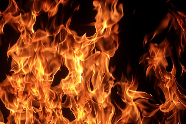 Fire Burn Background