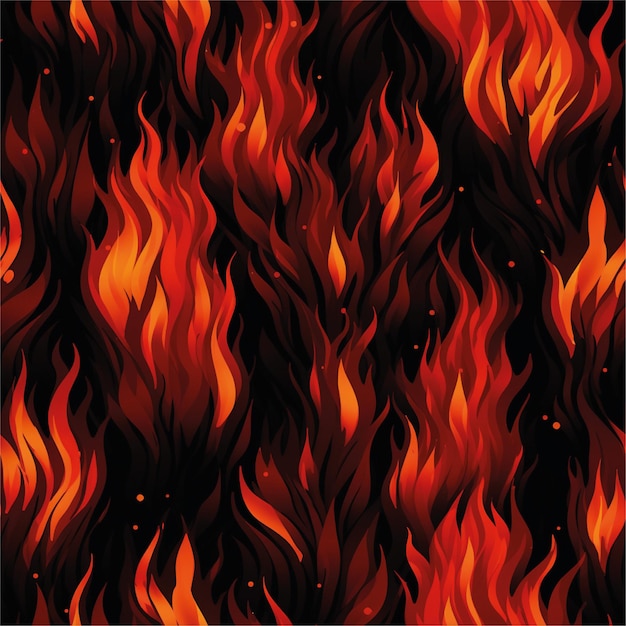 Photo a fire burns with a black background and a white star on the left side