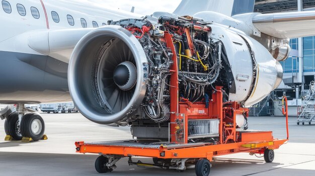 Photo fire engine of an aircraft