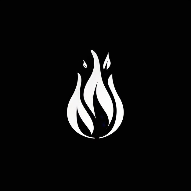 Fire flame Logo Template vector icon Oil gas and energy logo concept