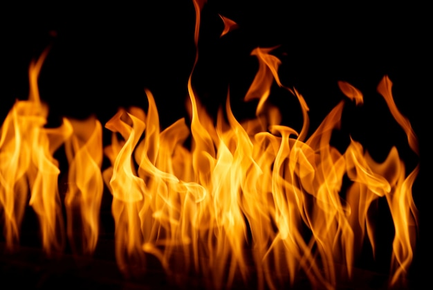 Fire flames background