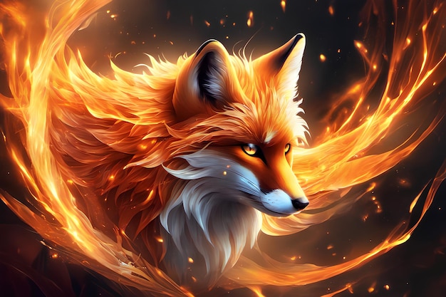 Fire Fox Wallpaper