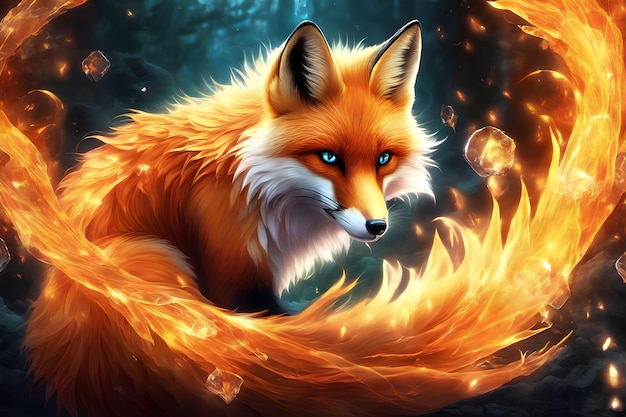 Fire Fox Wallpaper