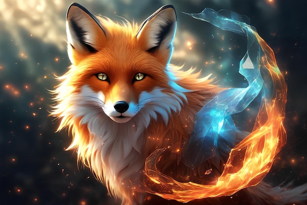 Fire Fox Wallpaper