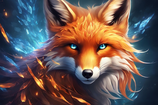 Fire Fox Wallpaper