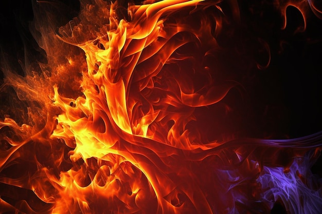 Fire wallpapers that are fire and ice