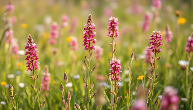 Photo fireweed blooms in a summer field isolated with white highlights