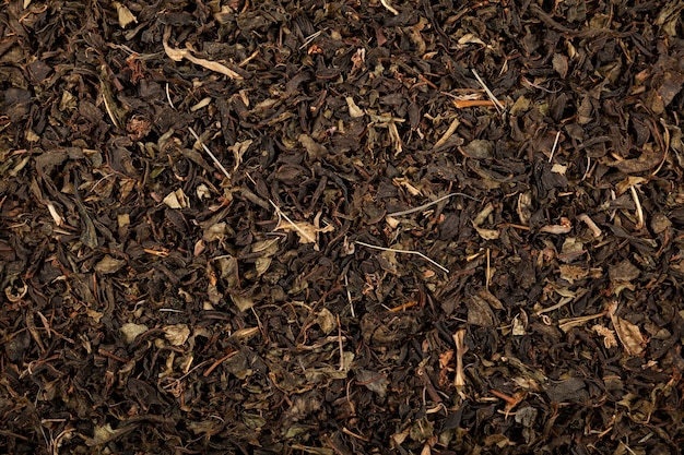 Fireweed or Ivan Chai dried leaves closeup Healthy herbal fermented tea natural antioxidant