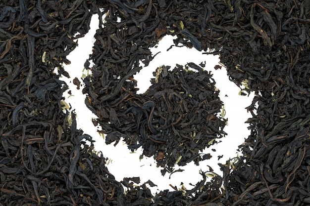 Fireweed tea with thymus herb, close up. 