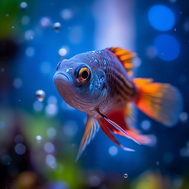 fish aquarium animal