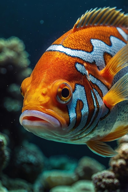 a Fish Closeup