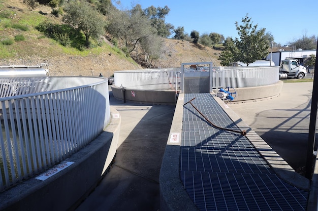 Fish hatchery near Oroville Dam California