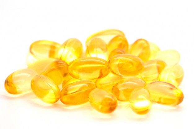 Fish oil capsules