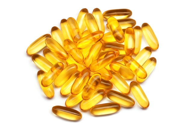 Fish oil capsules