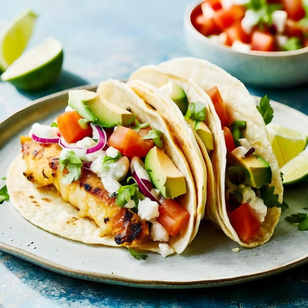 Fish tacos photo