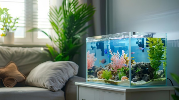 Fish Tank In Living Room