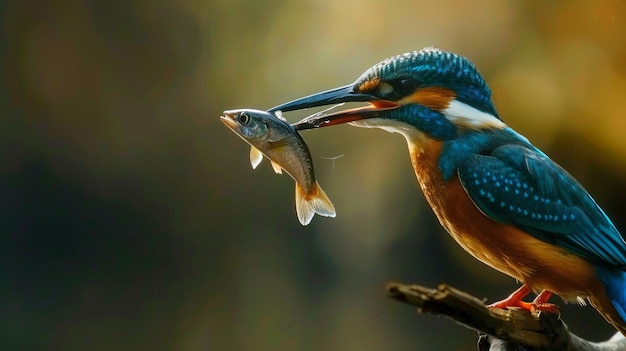 a fish that has a fish in its mouth