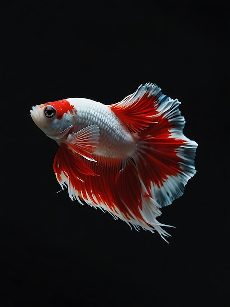 a fish that has the word koi on it