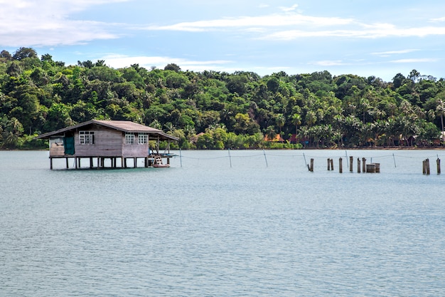 fisherman's Bay, rural flavor in Thailand, the life of a fisherman