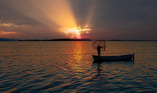 Fishing Boats on the Golmarmara Lake