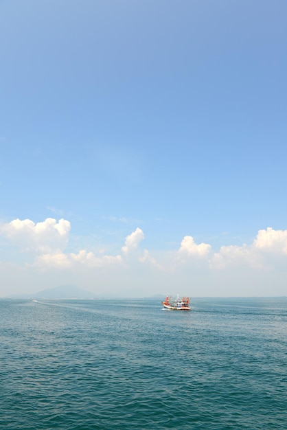 Fishing ship in the Gulf of Thailand