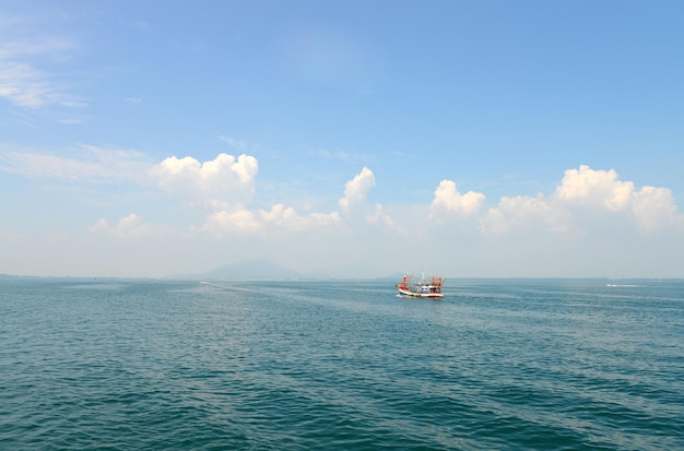 Fishing ship in the Gulf of Thailand