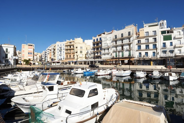 Fishing village of La Ametlla de Mar Costa Dorada Tarragona province Catalonia Spain