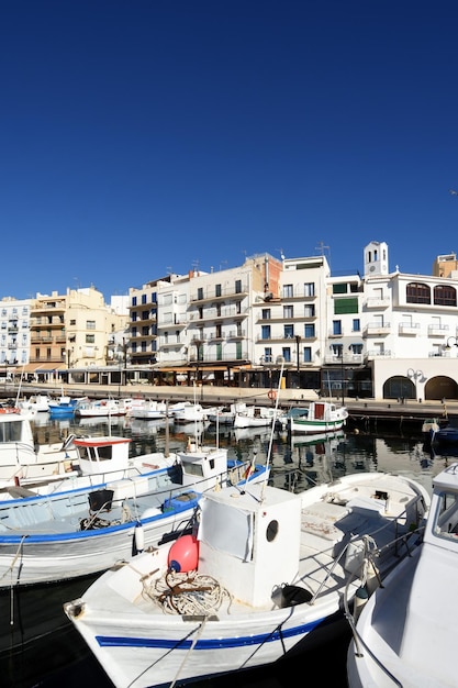 Fishing village of La Ametlla de Mar Costa Dorada Tarragona province Catalonia Spain