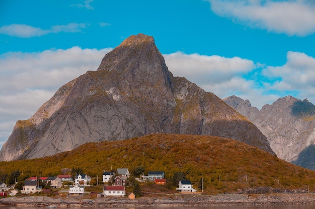 Fishing village Reine Lofoten Norway