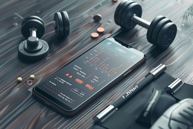 Fitness App for Smartphone Exercise Tracking