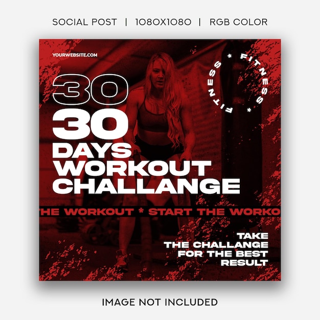 Fitness Promo Instagram Post