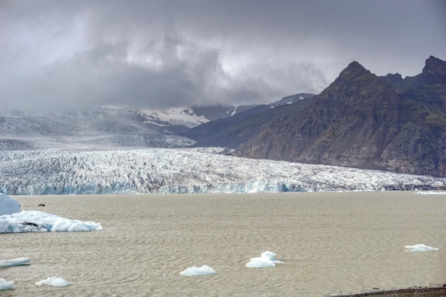 Fjallsarlon Iceberg Lagoon in Iceland