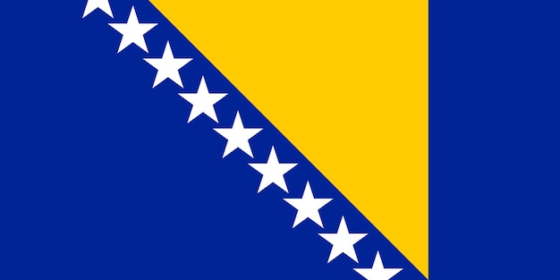 flag of bosnia and herzegovina flag nation