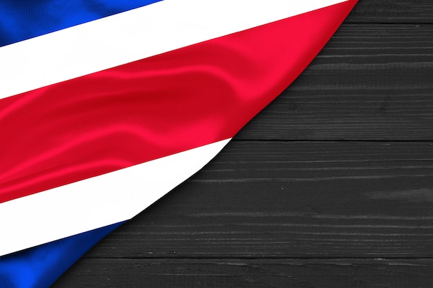 Flag of Costa Rica copy space