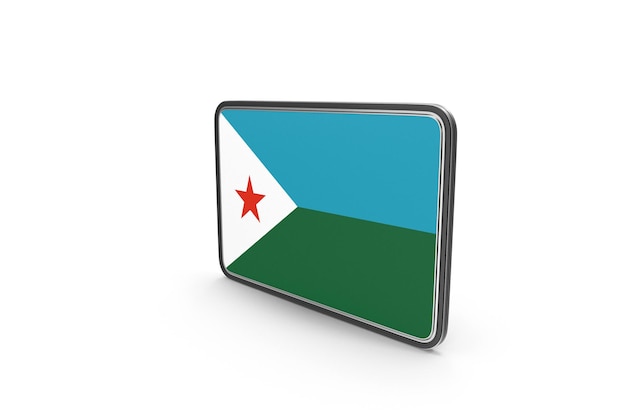 Flag Of Djibouti Icon