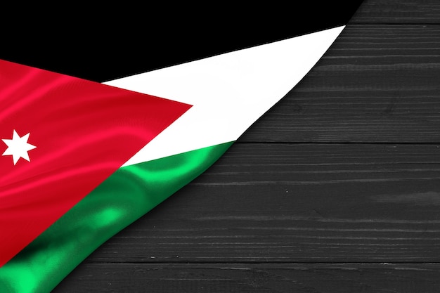 Flag of Jordan copy space