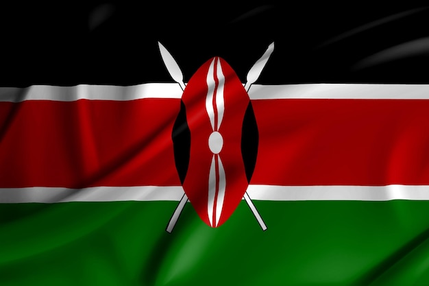 Photo flag of kenya