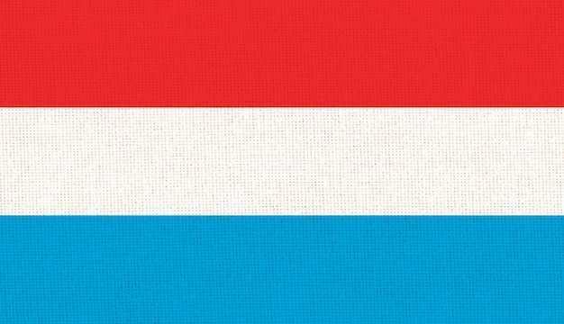 Photo flag of luxembourg grand duchy of luxembourg national symbol