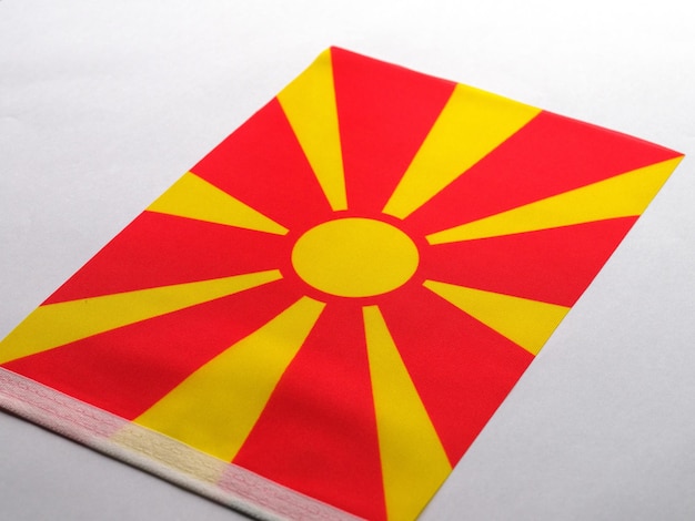 Flag of North Macedonia