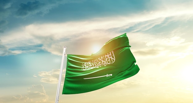 Photo flag of saudi arabia