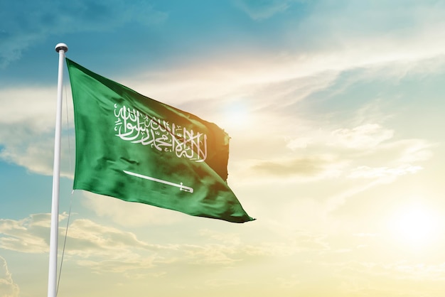 Photo flag of saudi arabia