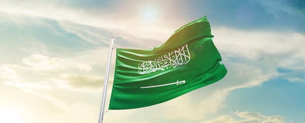 Photo flag of saudi arabia