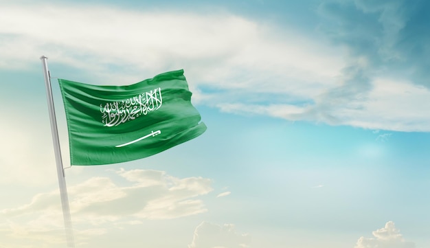 Photo flag of saudi arabia