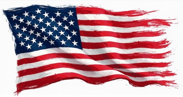 a flag with the words  the american flag  on it