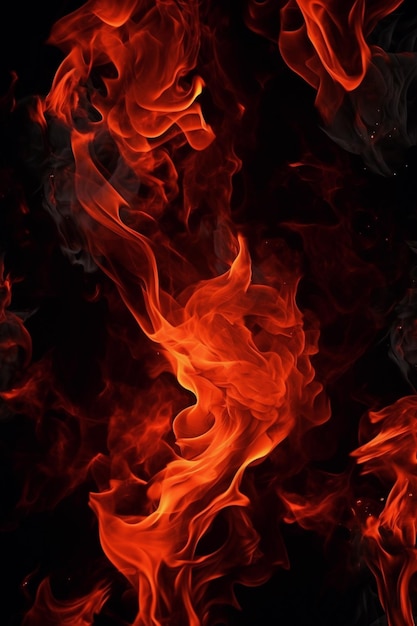 Flame Art Ai generative