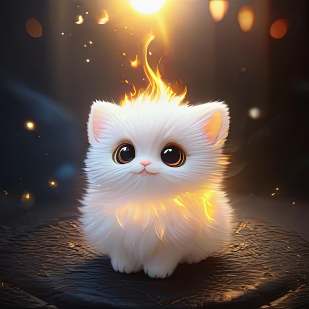 Flame Furry Creature