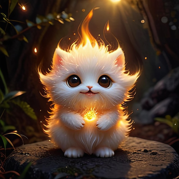 Flame Furry Creature