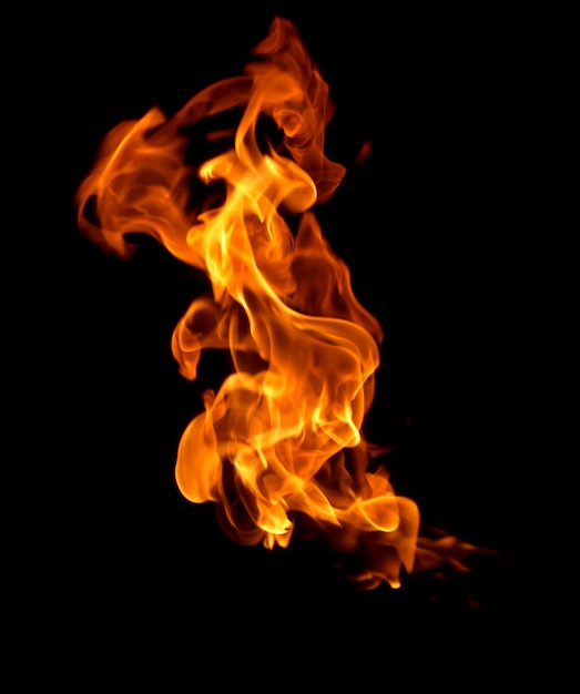 Flame heat fire abstract background